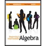 Beginning and Intermediate Algebra   With Access