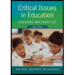 Critical Issues in Education  Dialogues and Dialectics