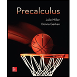 Precalculus 17 Edition, by Julie Miller and Donna Gerken - ISBN 9780078035609