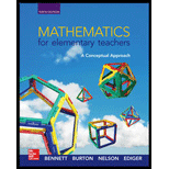 Mathematics for Elementary Teachers A Conceptual Approach 10TH 16 Edition, by Albert B Bennett - ISBN 9780078035654