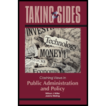 Taking Sides  Clashing Views in Public Administration and Policy