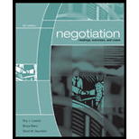 Negotiation Rdgs, Exercises, and  (Custom Package)