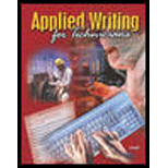 Applied Writing for Technicians   With CD