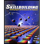 Skillbuilding  Building Speed and Accuracy on the Keyboard / With CD ROM (New)