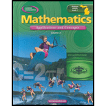 Mathematics  Application and Conc.  Course 3 (Michigan Edition )