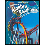 Algebra Readiness  California Edition