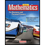 Mathematics for Business and Personal Finance