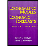 Econometric Models and Economic Forecasts / With 3.5 Disk