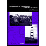 Fundamentals of Transportation and Traffic Operations