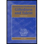 International Handbook of Giftedness and Talent