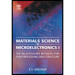 Materials Science in Microelectronics 1