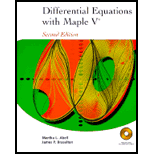 Differential Equations With Maple V   With CD