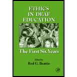 Ethics in Deaf Education