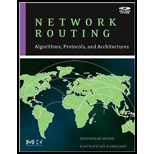 Network Routing  Algorithms, Protocols, and Architectures