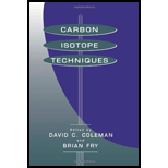 Carbon Isotope Techniques - David C. Coleman