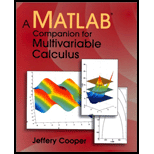 MATLAB  A Companion to Multivariable Calculus