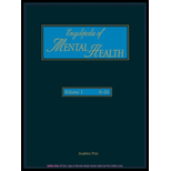 Encyclopedia of Mental Health, Three Volume Set