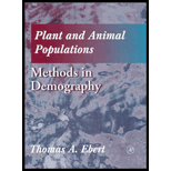 Plant and Animal Populations Methods In