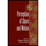 Perception of Space and Motion