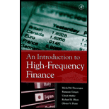 Introduction to High Frequency Finance