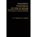 Transient Techniques in NMR of Solids  An Introduction to Theory and Practice