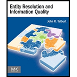 Entity Resolution and Information Quality