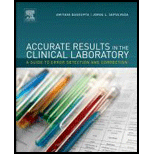 Accurate Results in the Clinical Laboratory A Guide to Error Detection and Correction