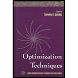 Optimization Techniques