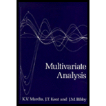 Multivariate Analysis