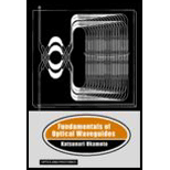 Fundamentals of Optical Waveguides