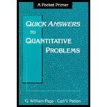 Quick Answer to Quantitative Problems