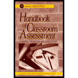 Handbook of Classroom Assessment  Learning, Achievement, and Adjustment