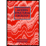 Techniques of Modern Structural Geology, Volume I  Strain Analyses