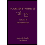 Polymer Synthesis, Volume II