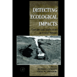 Detecting Ecological Impacts