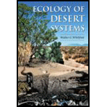 Ecology of Desert Systems