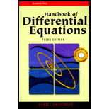 Handbook of Differential Equations / With CD ROM