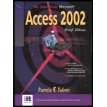 Select Series  Microsoft Access 2002, Brief