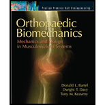 Orthopaedic Biomechanics  Mechanics and Design in Musculoskeletal Systems