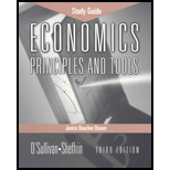 Economics : Principles and Tools - (Study Guide) - Arthur O'Sullivan and Steven M. Sheffrin
