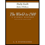 World to 1500  A Global History, Study Guide