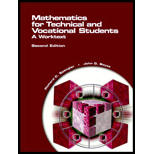 Mathematics for Technical and Vocational Students  A Worktext