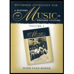 History of Music in Western Culture, Volumes 1  6 CDs