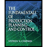 Fundamentals of Production Planning and Control