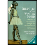 Literature of the Western World, Volume II