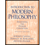 Introduction to Modern Philosophy Paperback 7TH 01 Edition, by Alburey Castell Donald M Borchert and Arthur Zucker - ISBN 9780130194589