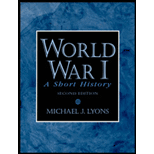 World War I  A Short History