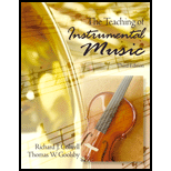 Teaching of Instrumental Music