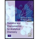 Statistics and Chemometrics for Analytical Chemistry