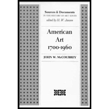 American Art, 1700 1960  Sources and Documents